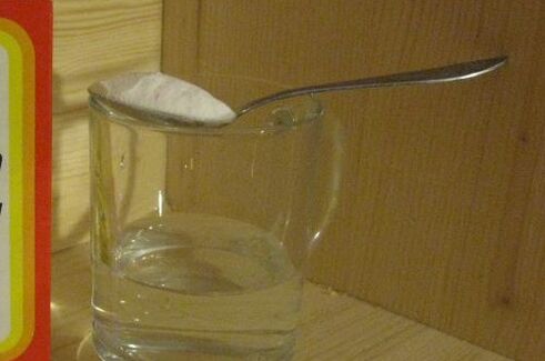 сода за хляб вътре, за да се увеличи членът